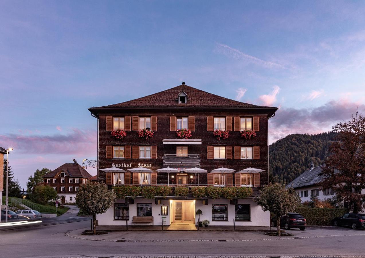 Hotel Gasthof Krone Hittisau Zewnętrze zdjęcie